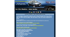 Desktop Screenshot of carhiremadeira.net